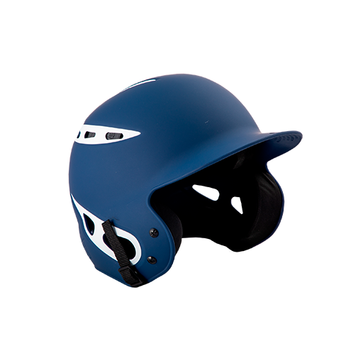 [DGR-HELM-REB-NYWH-S/M] Rebel Batting Helmet (S/M, Navy/White)