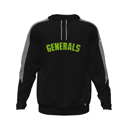 [CUS-DFW-HOOD-FLC-LSL-BLK-YXS-LOGO2] Hoodie (Youth XS, Black, Logo 2)