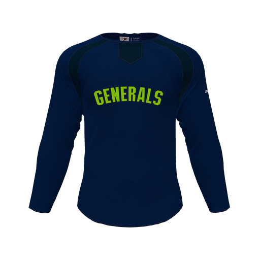 [CUS-DFW-PULL-FLC-CNK-LSL-NVY-YS-LOGO2] Pullover (Youth S, Navy, Logo 2)