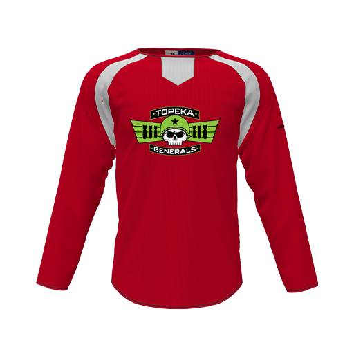 [CUS-DFW-PULL-FLC-CNK-LSL-RED-YS-LOGO1] Pullover (Youth S, Red, Logo 1)