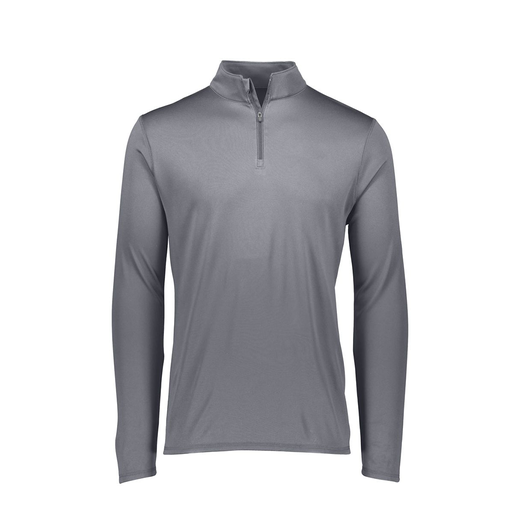 [FTLQFLGY-FAXS-LOGO3] Decker Women's Flex-Lite 1/4 Zip Shirt (Female Adult XS, Gray, Logo 3)