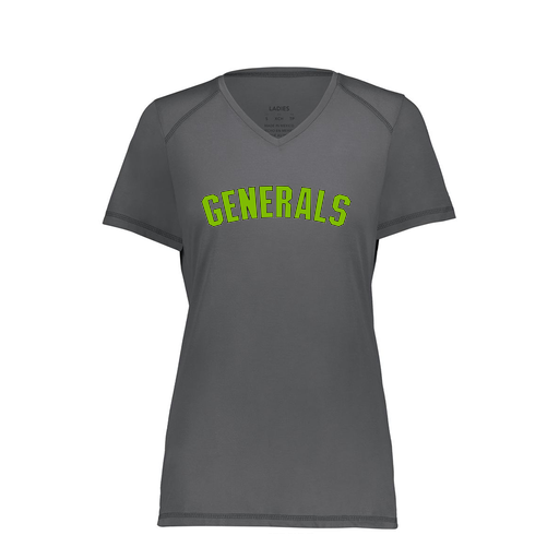 [6844.98D.XS-LOGO2] Women's SoftTouch Short Sleeve (Female Adult XS, Gray, Logo 2)