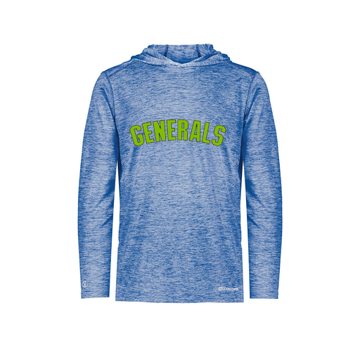 [FOLHCGRY-AS-LOGO2] Decker Men's Charge Hoodie (Adult S, Royal, Logo 2)