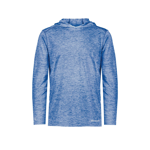 [FOLHCGRY-YS-LOGO3] Youth Charge Hoodie (Youth S, Royal, Logo 3)