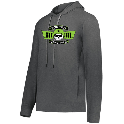 [222698.E83.S-LOGO1] YOUTH VENTURA THIN KNIT HOODIE (Youth S, Gray, Logo 1)