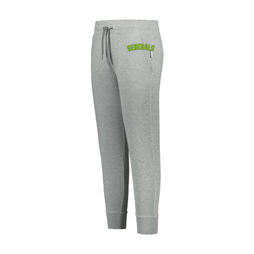 [222799.013.XS-LOGO2] LADIES VENTURA SOFT KNIT JOGGER (Female Adult XS, Silver, Logo 2)