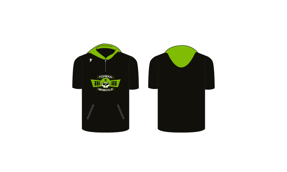 Topeka Generals - 1/4 Zip Cage Jacket (No Name/Numbers)