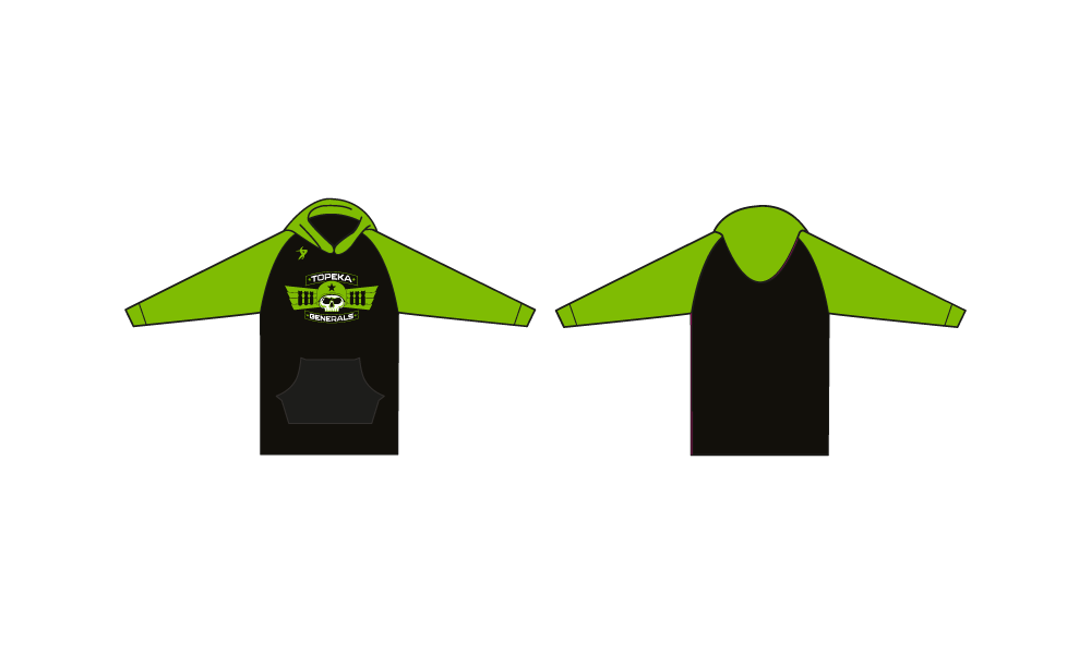 Topeka Generals - Hoodie (NO NAME/NUMBERS)