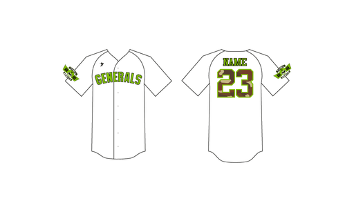 Topeka Generals - White Jersey