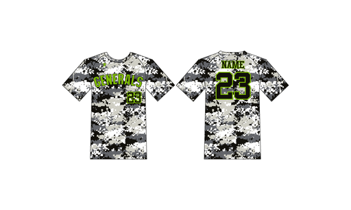 Topeka Generals - Camo Jersey