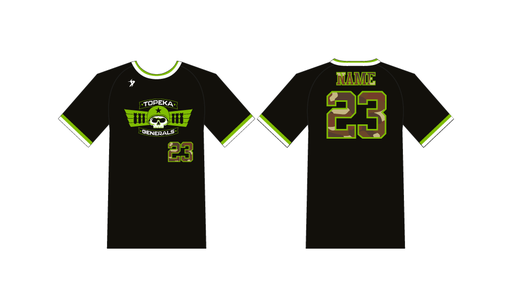 Topeka Generals - Black Jersey