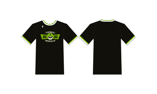 Topeka Generals - Black Jersey (NO NAME/NUMBER)